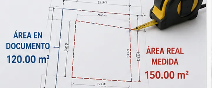 Rectificación de áreas y linderos